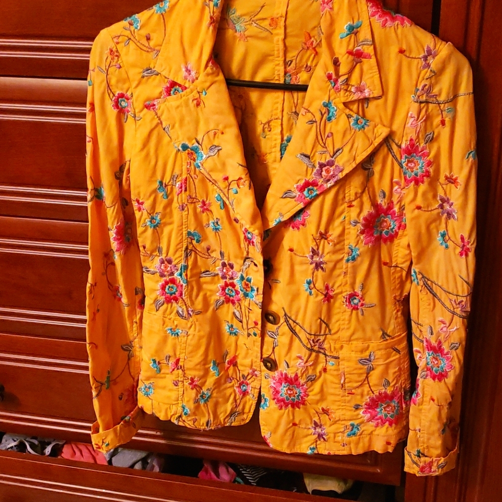 Jacket embroidery Johnny Was
